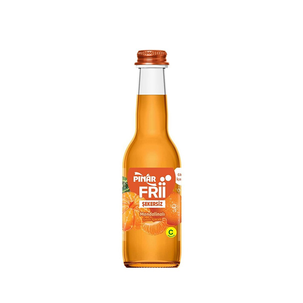 Pınar Frii Mandalina Şekersiz Gazlı İçecek 250 ml Maden Suyu ve Soda Fiyatı