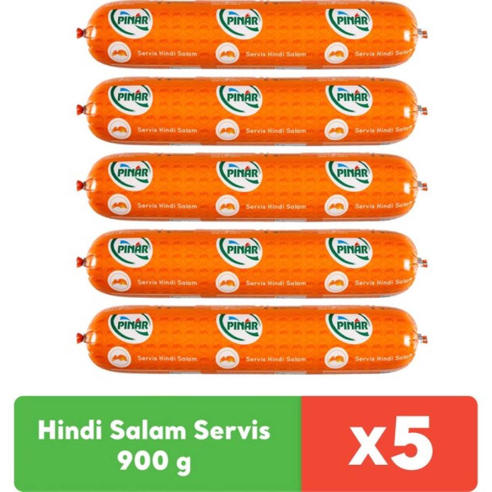 Pınar Hindi Salam Servis 900 g x 5 adet - 900 gr Oto Boyaları Fiyatı