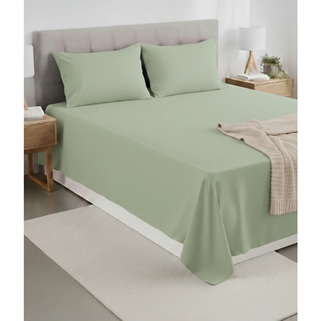 Pınar Home Collection %100 Organik Pamuk Kumaş Düz (Lastiksiz)Çarşaf+Yastık Kılıfı***(Sipariş Öncesi Ebat Seçimi Yapınız ) - Haki - 160 x 240 Yastık Kılıfı Fiyatı