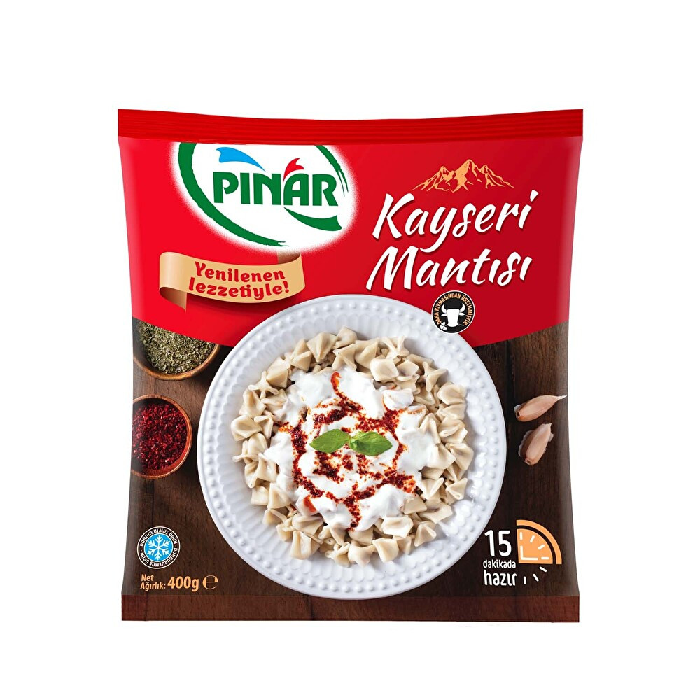 Pınar Kayseri Mantı 400 Gr Dondurulmuş Gıda Fiyatı