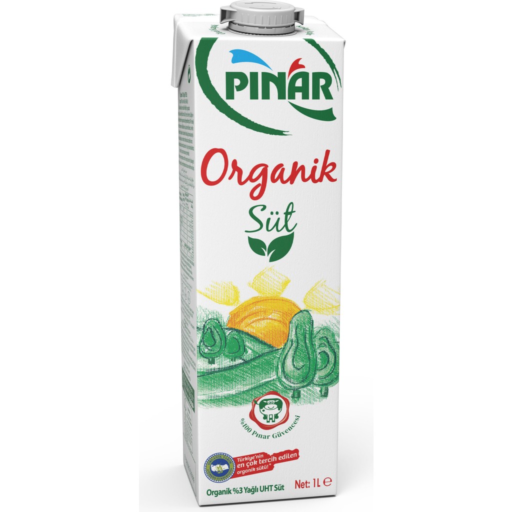Pınar Organik Süt 1 L x 12 Adet Türkiye Menşeli Doğal ve Sağlıklı Süt Ürünü Diğer Fiyatı
