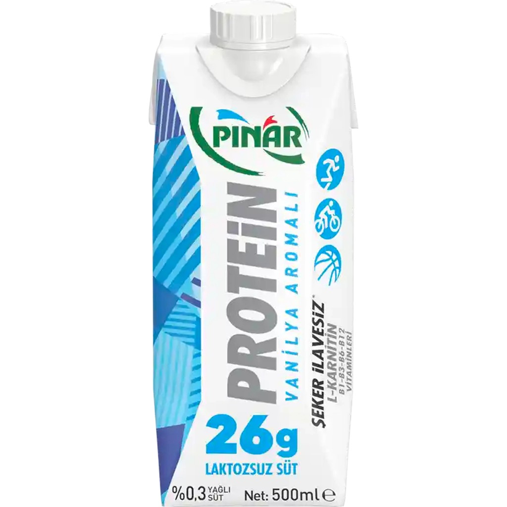 Pınar Vanilya Aromalı Proteinli Süt 500 ml x 12 Adet Diğer Fiyatı