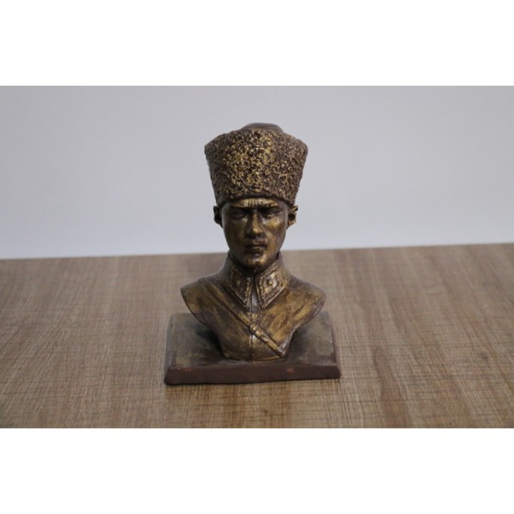 Pınarbaşı Kadın Kooperatifi Küçük Boy Atatürk Büstü - Bronz Hediyelik Eşya Fiyatı