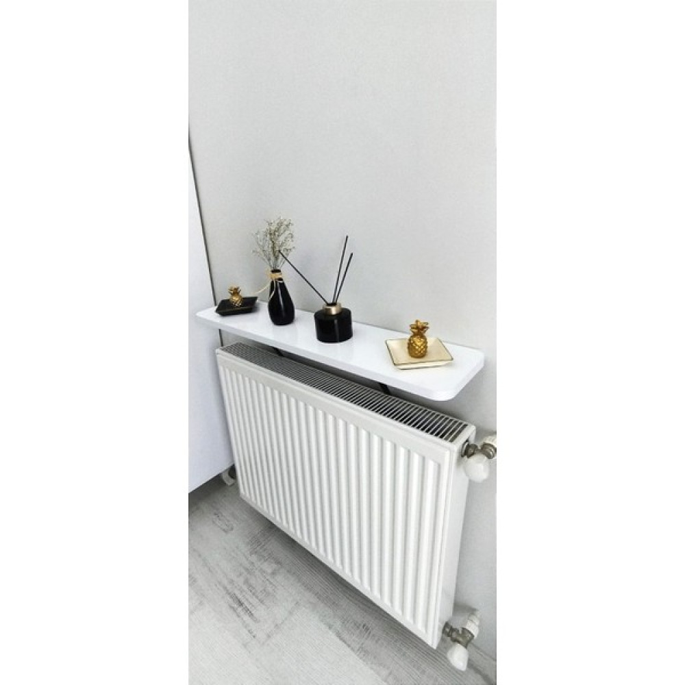Pinhal HOME80CMPETEK Üstü Uçan Raf Dresuar Beyaz Dresuar / Makyaj Masası Fiyatı