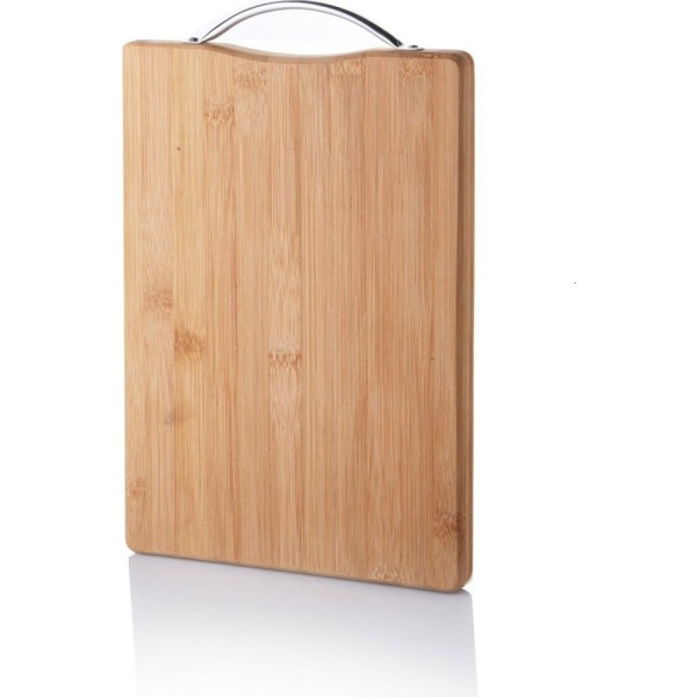 Pink Design Kitchen Metal Tutacaklı Lüx Bambu Kesme Tahtası 30 x 20 x 1.8 cm Kesme Tahtaları / Kesim Tablaları Fiyatı