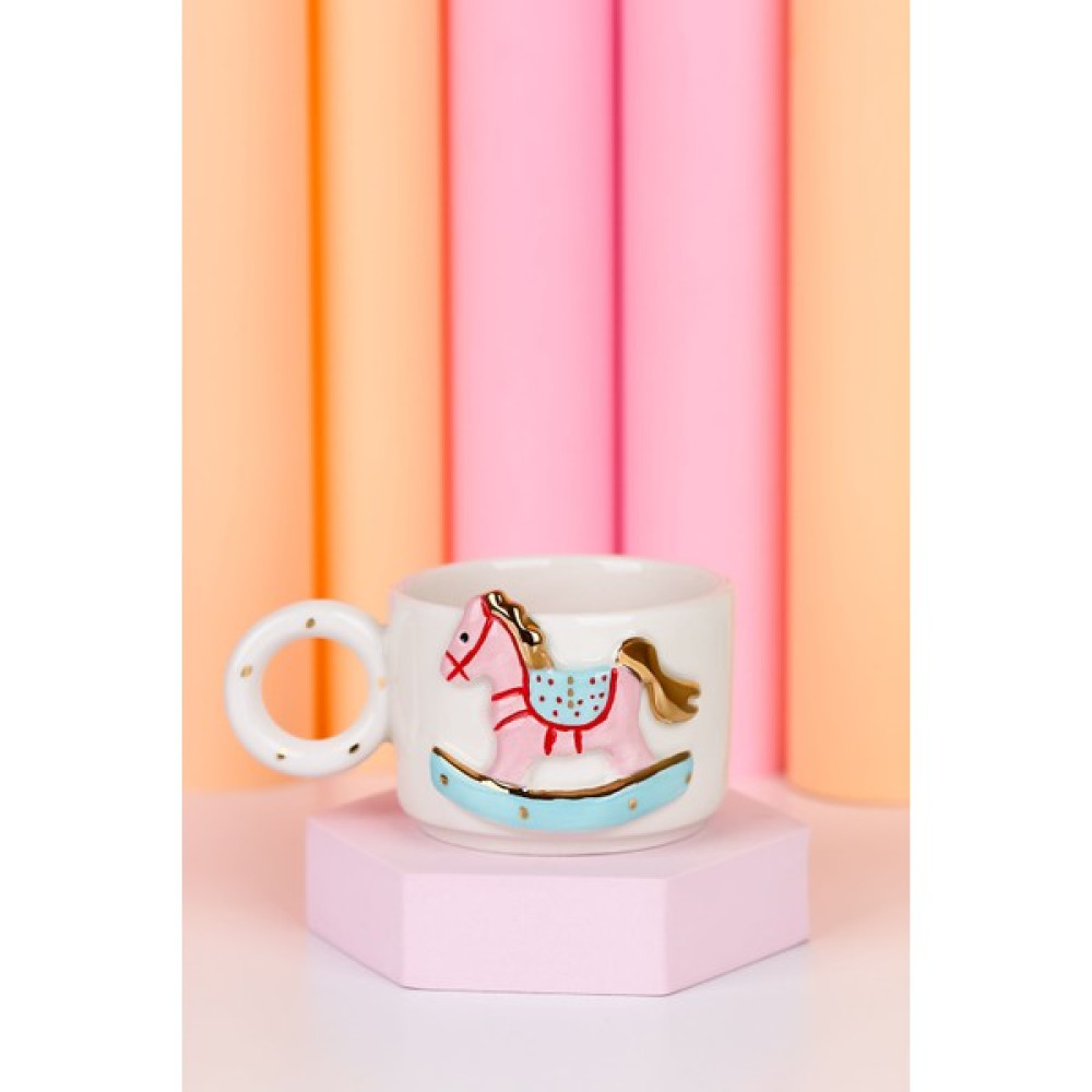 Pink Pony El Yapımı Seramik 200 ml Mug - 1 Adet Oto Boyaları Fiyatı