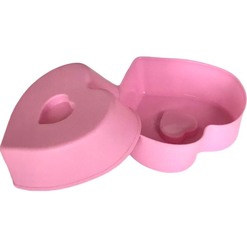 Pink Rose Bybirgül Pembe 12 Li Mini Silikon Kalp Kek Kalıbı,muffin Kalıbı ,airfryer Kabı 12 Adet Kek Kalıpları Fiyatı
