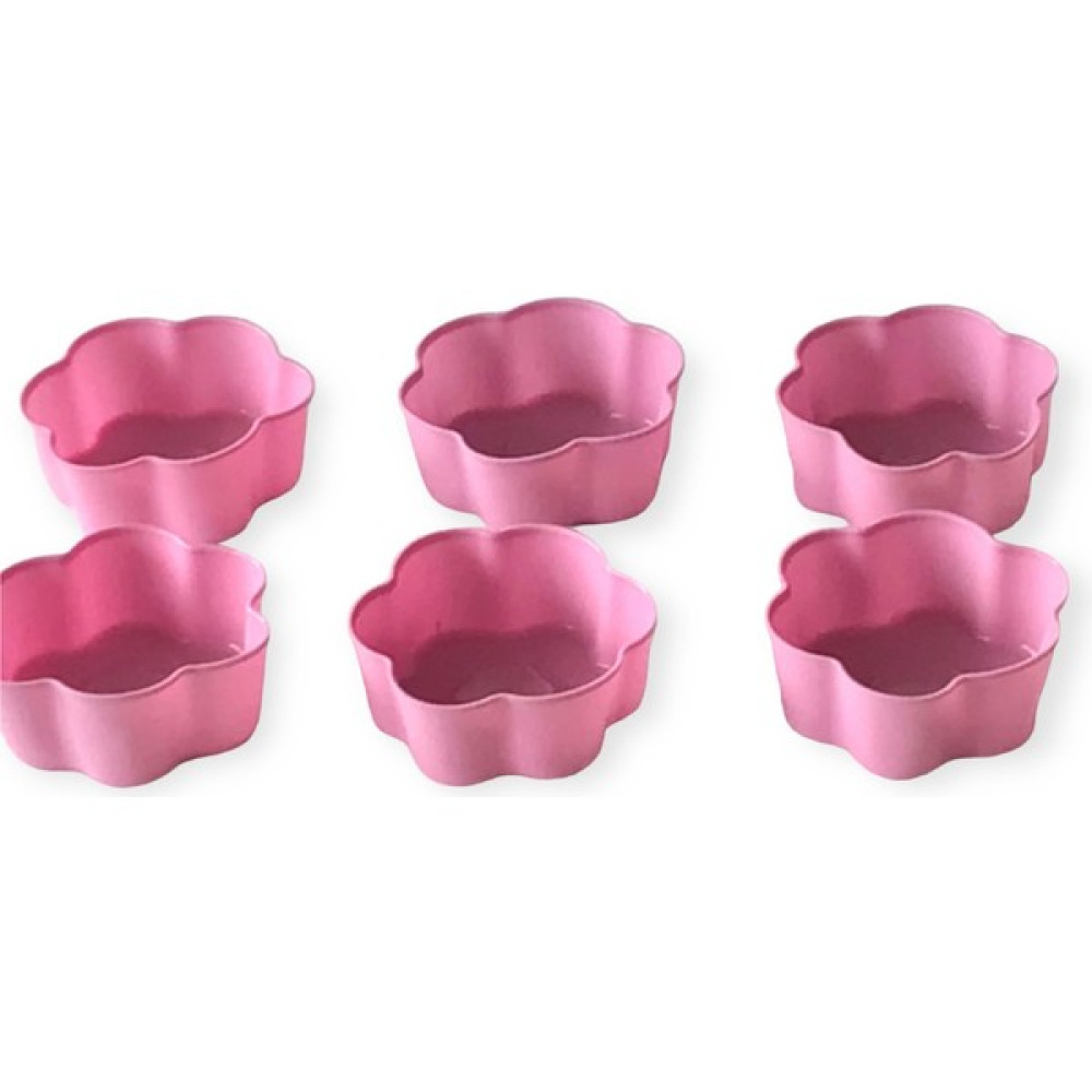 Pink Rose Bybirgül Pembe 12 Li Silikon Mini Papatya Kek Kalıbı,muffin ,airfrey Kalıbı 12 Adet Mutfak Gereçleri Fiyatı