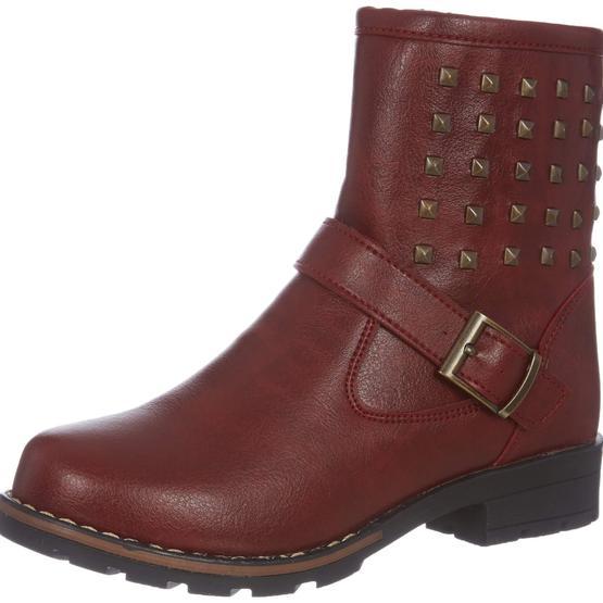 Pink Step 92.Nina-4.F Bordo Kız Çocuk Bot