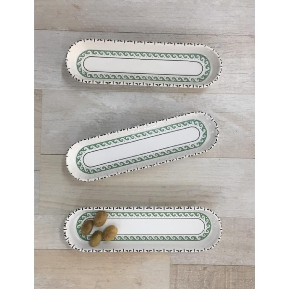 Pinkev Seramik Zeytinlik Kahvaltılık Servis Sunum Tabağı Kase Seti 23 x 6 cm 3'lü Kahvaltı Takımı Fiyatı