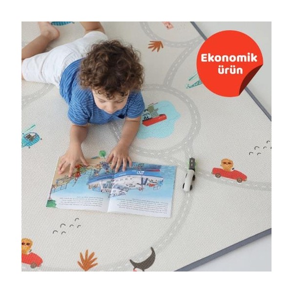 Pino City Travel Oyun Matı ve Halısı - Large - Renkli - 230 x 140 cm SSD / Solid State Drive Fiyatı