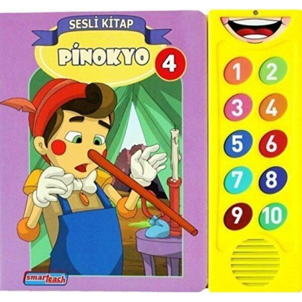 Pinokyo 4 (SESLİ KİTAP) Çocuk Masal Fiyatı