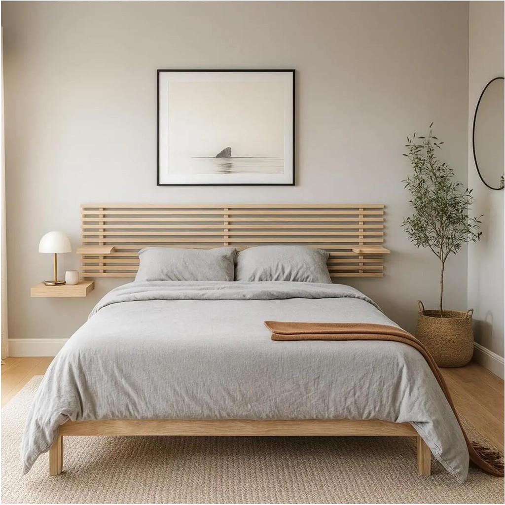 Pinoxi 150CM Masif Ahşap Yatak Başlığı 150CM x 60CM Naturel 2 Adet Raf - Çam - 150 x 60 cm SSD / Solid State Drive Fiyatı