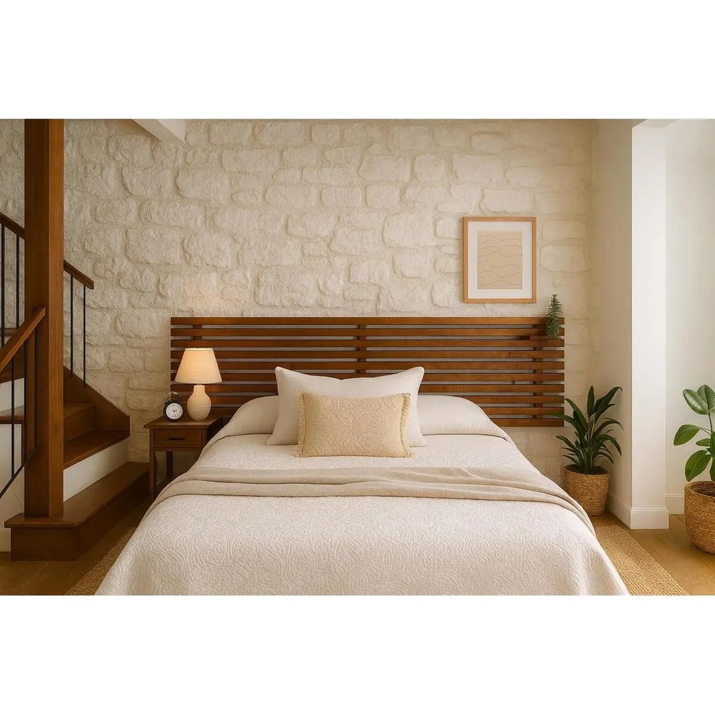 Pinoxi 2 Adet Raflı Masif Ahşap Yatak Başlığı Masif Ceviz Renk 180 cm - Kahverengi - 62 x 182 cm SSD / Solid State Drive Fiyatı