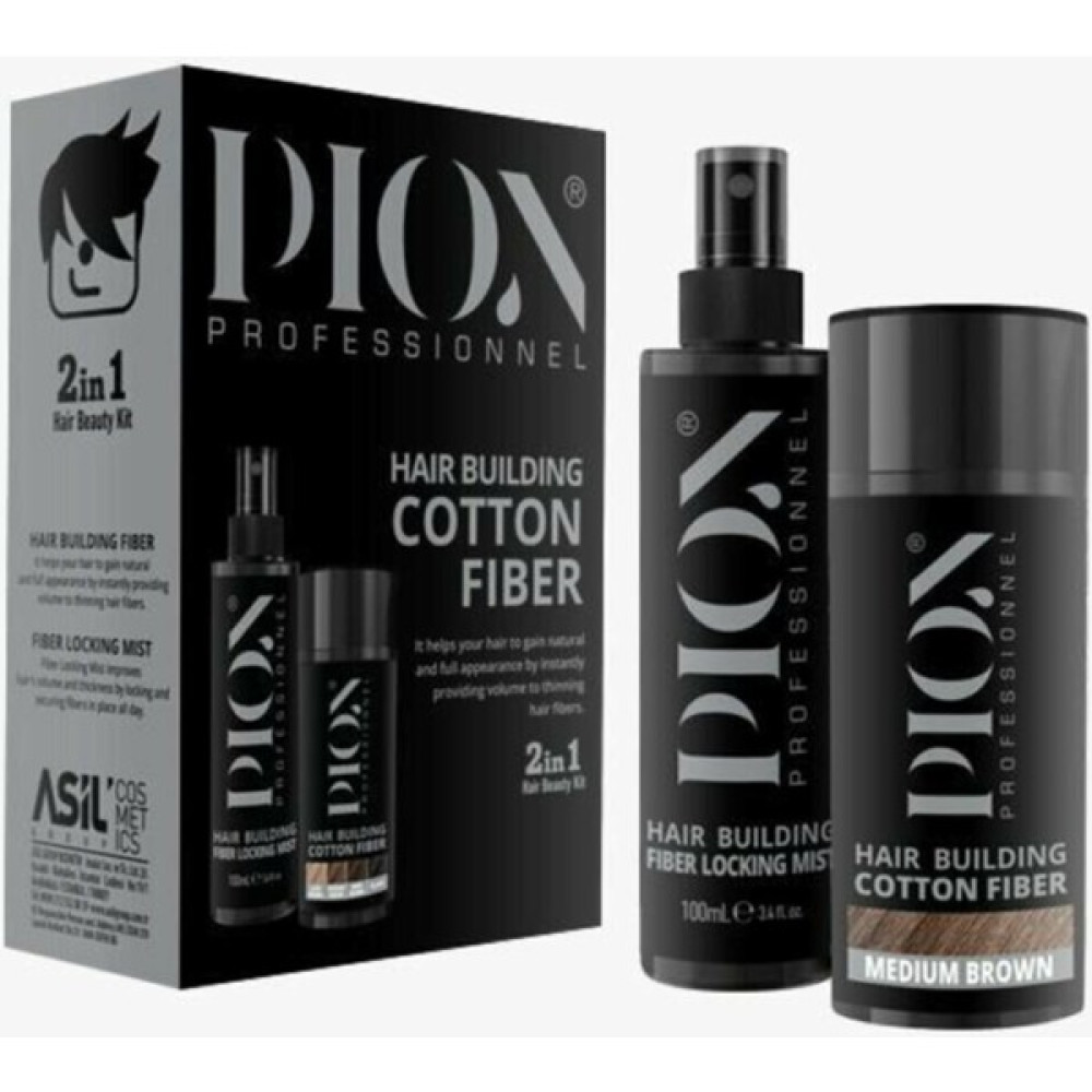 Pion Saç Dolgunlaştırıcı Topik Açık Kahve + Sabitleyici Likit Spreyi 100ml Saç Boyası Fiyatı