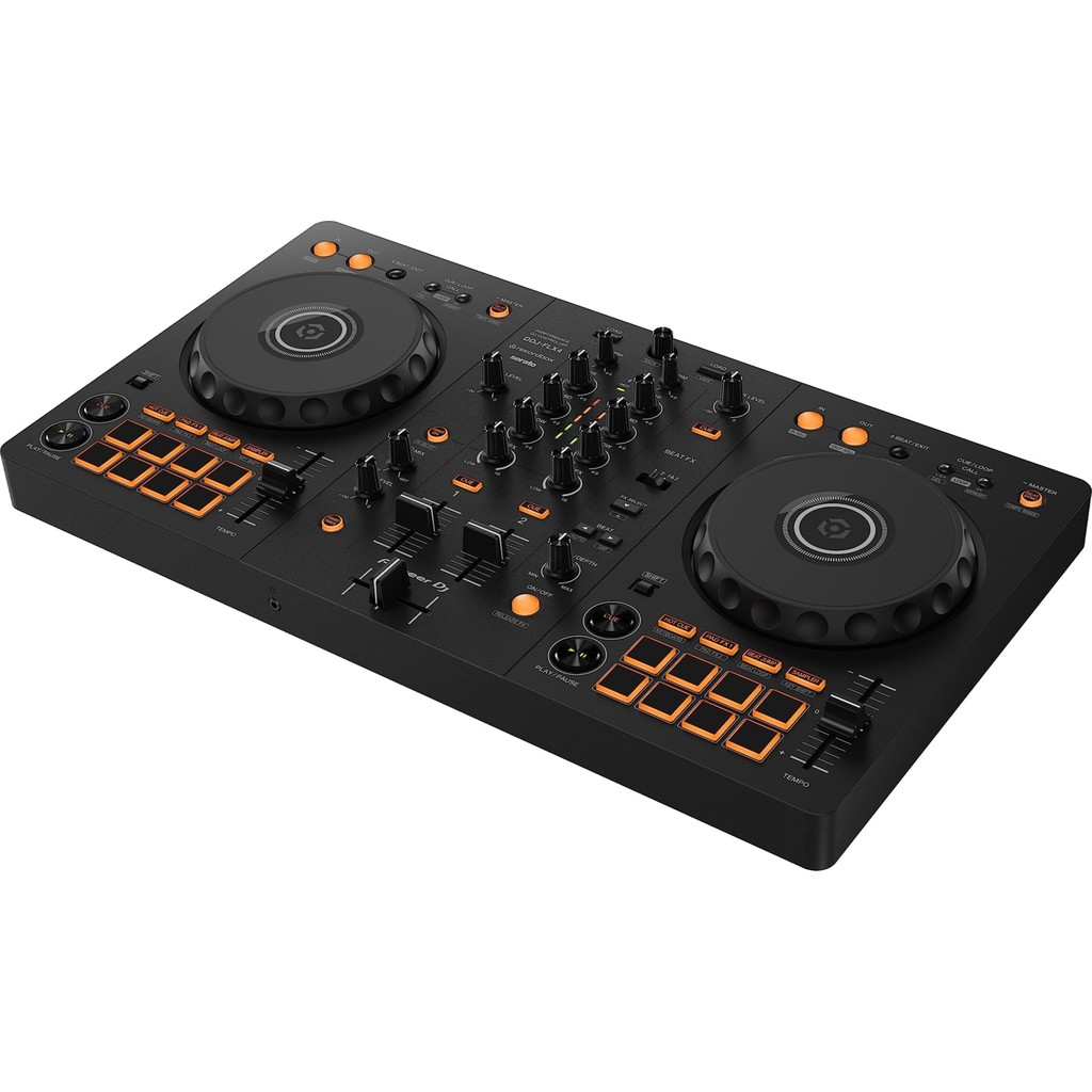 Pioneer DJ DDJ-FLX4 2 Kanal DJ Controller Siyah Renkli Akıllı Fader Özelliği ile Kolay Kullanım SSD / Solid State Drive Fiyatı