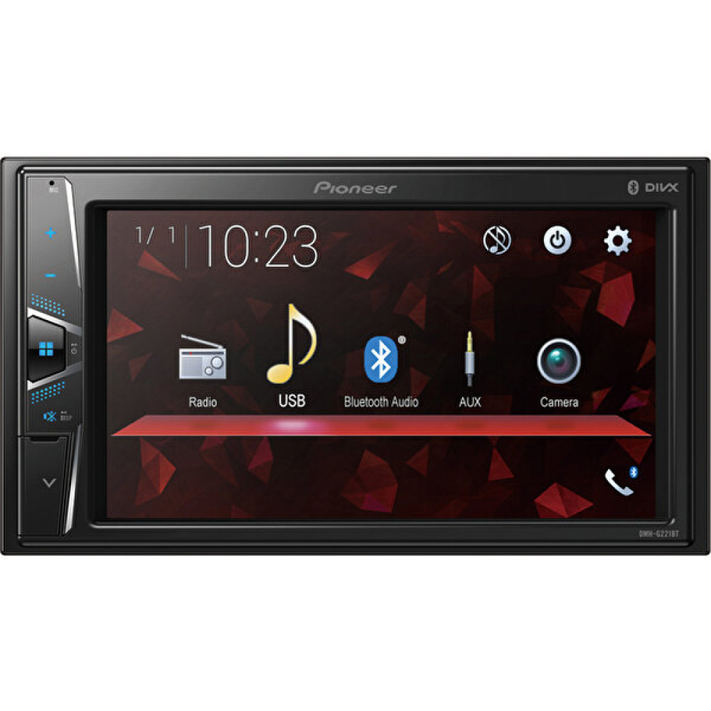 Pioneer DMH-G221BT 6,2" Double Teyp Bluetooth USB Android Uyumlu Oto Teypleri Fiyatı