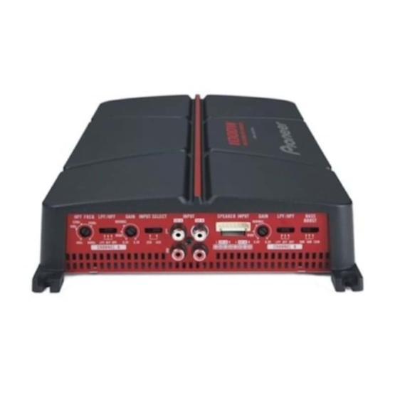Pioneer GM-A6704 4 Çıkışlı 1000 W Köprülenebilir Oto Anfi
