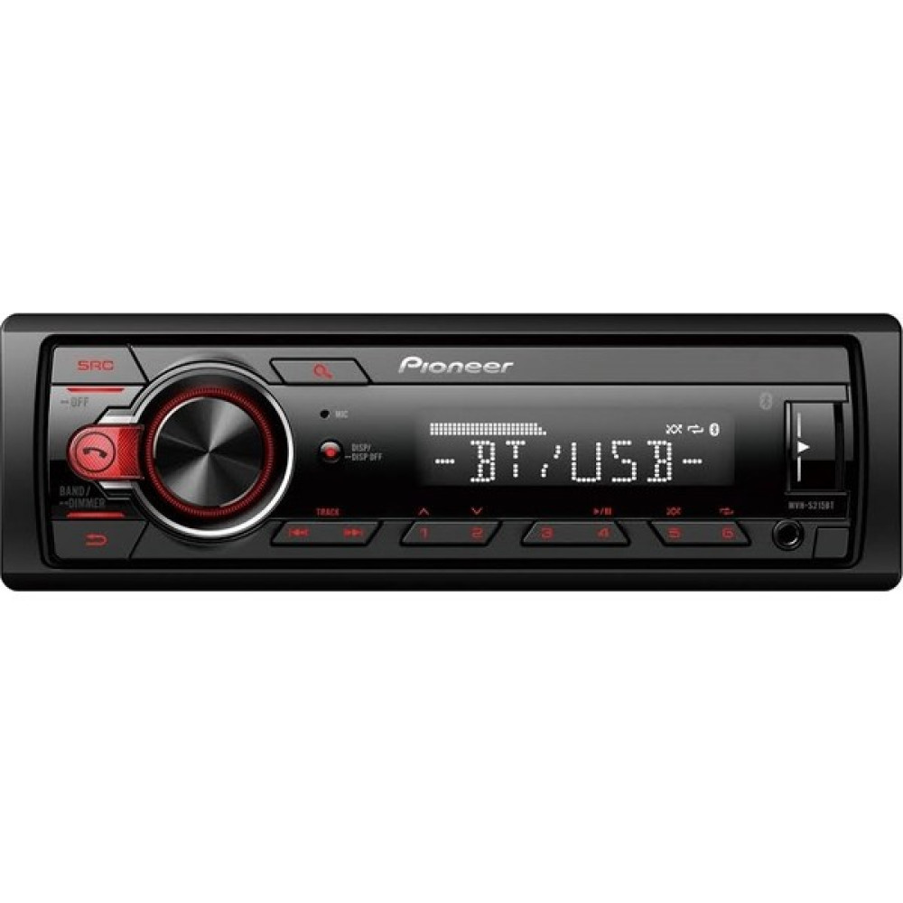 Pioneer MVH-S215BT BT/USB/Aux Amfi Çıkışlı Oto Teyp Oto Teypleri Fiyatı