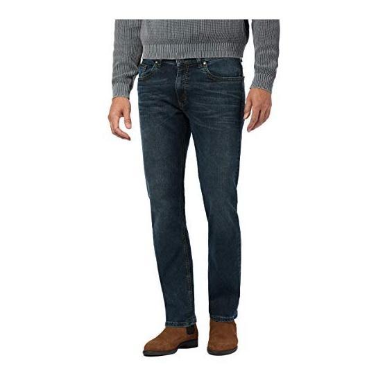 Pioneer Rando Hand Crafted Straight erkek kot pantolon Mavi 33W / 34L Erkek Jeans / Kot Pantolon Fiyatı