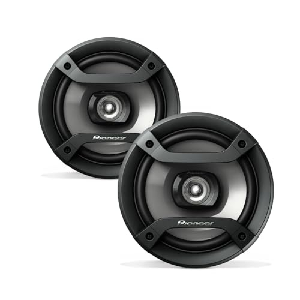 PIONEER TS-F1634R 2-Way Coaxial Car Audio Speakers Full Range 6.5" Round Speakers 200W Max Enhanced Bass Response Easy Installation Black Car Speakers Car Speakers & Subwoofer Fiyatı