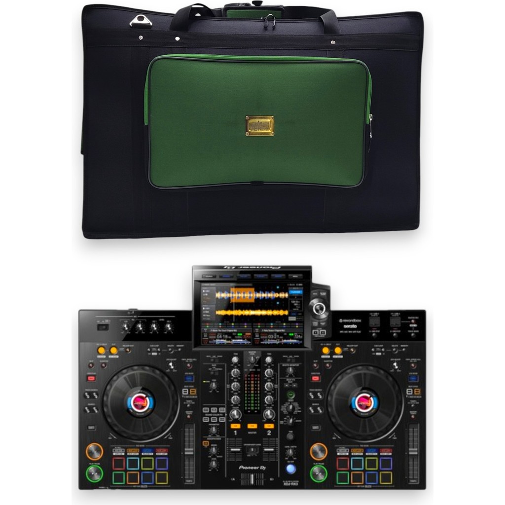 PIONER Xdj Rx3 Setup Için Uyumlu Çanta Soft Case Kılıf. Siyah Haki Yeşil. - Haki - Yeşil Diğer Fiyatı