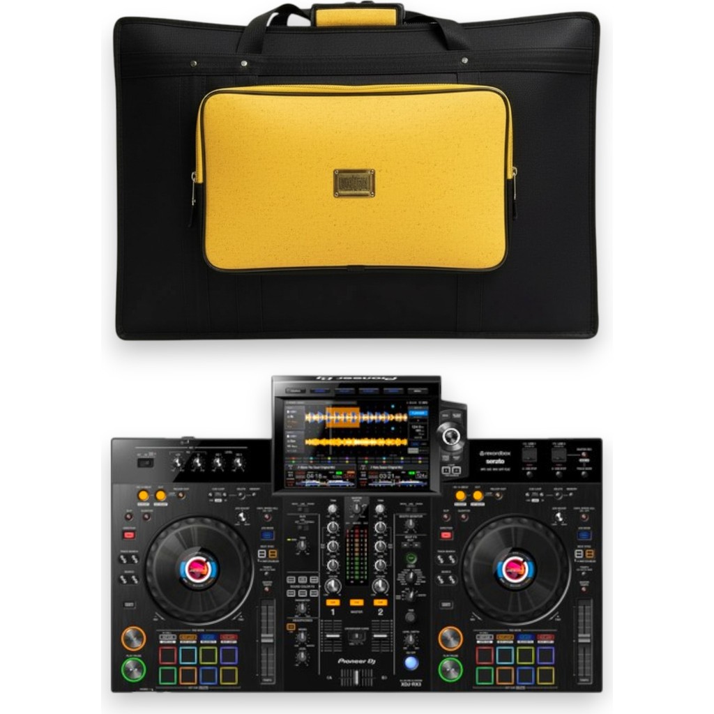 PIONER Xdj Rx3 Setup Için Uyumlu Çanta Soft Case Kılıf. Siyah Sarı. - Sarı - Siyah Diğer Fiyatı