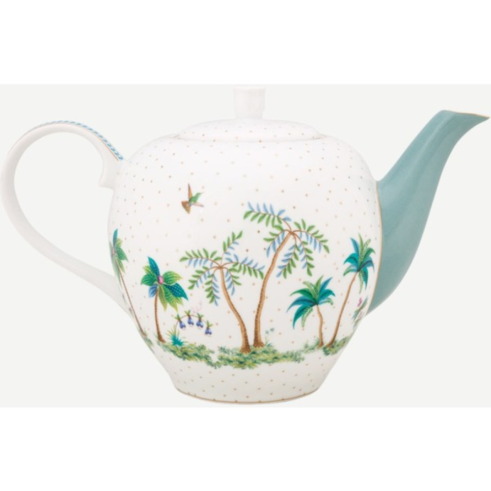 Pip Studio Beyaz Porselen Demlik 1600 ml Çay / Çaydanlık Setleri Fiyatı