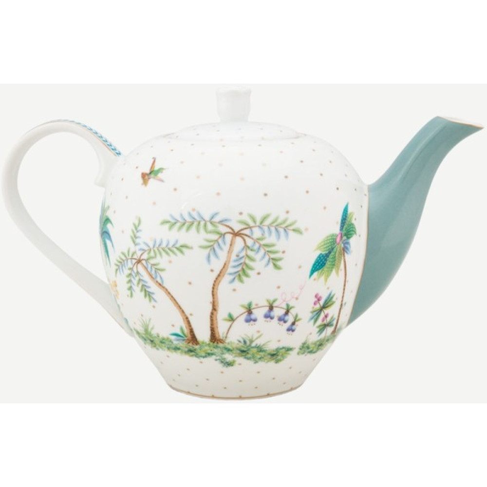 Pip Studio Beyaz Porselen Demlik 750 ml Çay / Çaydanlık Setleri Fiyatı