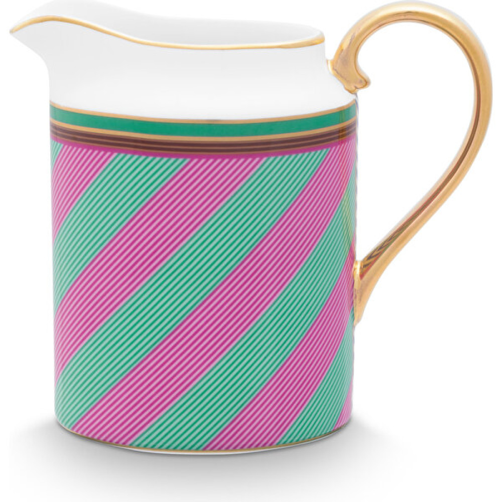 Pip Studio Chique Pembe Yeşil Porselen Sütlük 260 ml Çay / Çaydanlık Setleri Fiyatı
