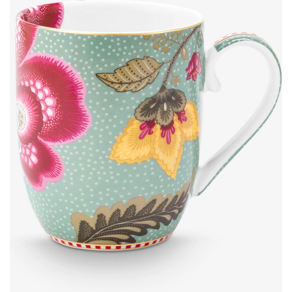 Pip Studio Fantasy Blooming Tales Mavi Porselen Kupa 145 ml Fincan / Bardak / Kahve Takımı Fiyatı
