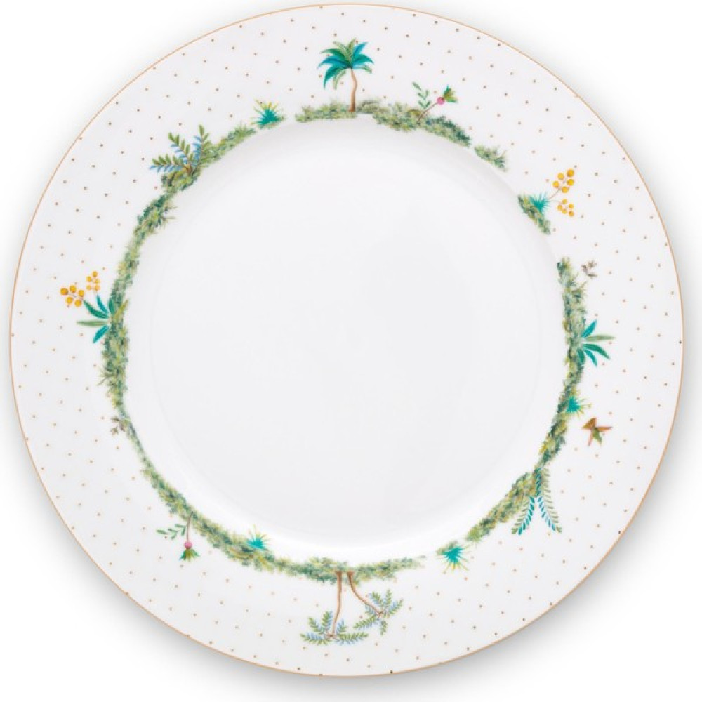 Pip Studio Jolie Beyaz Yemek Tabağı 26,5 cm Mutfak Gereçleri Fiyatı