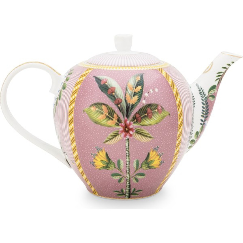 Pip Studio La Majorelle Pembe Demlik 1600 Ml. Çay / Çaydanlık Setleri Fiyatı