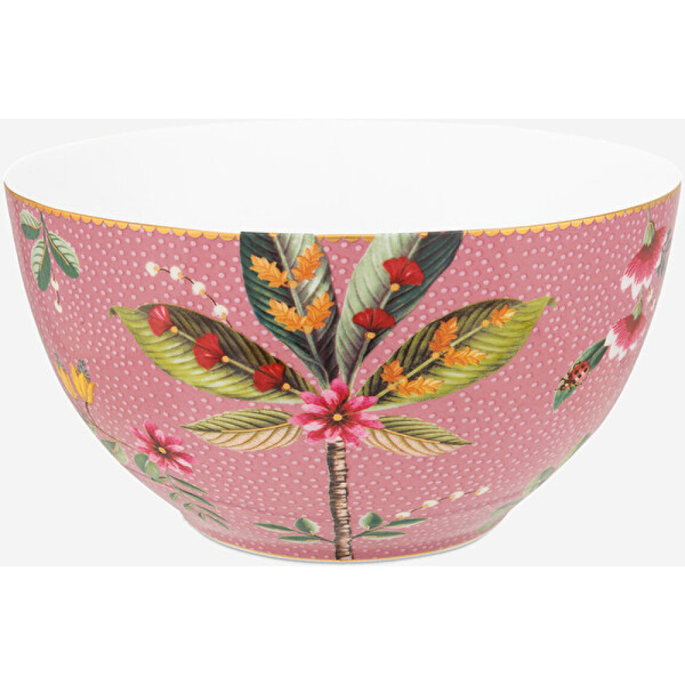 Pip Studio La Majorelle Pembe Porselen Kase 15 cm Kase Fiyatı