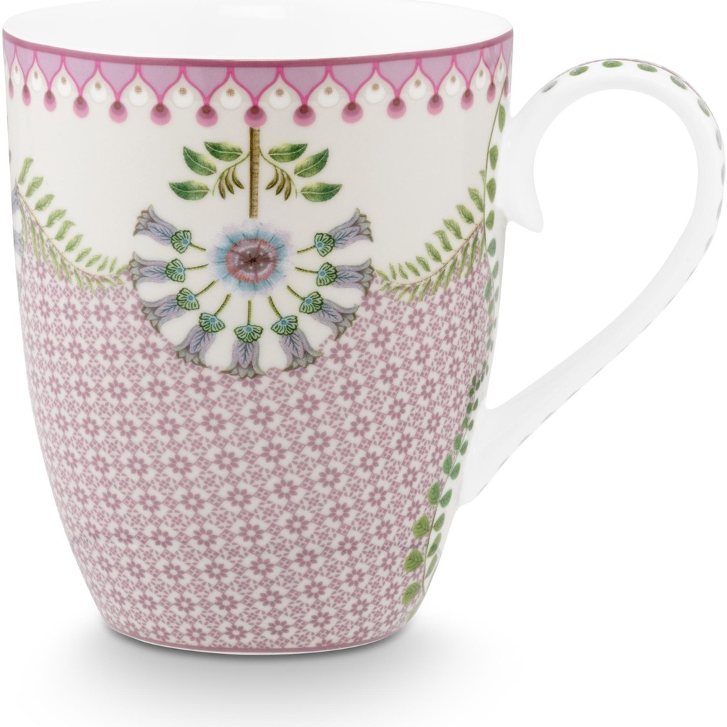 Pip Studio Lily & Lotus Mor Porselen Kupa 350 ml Fincan / Bardak / Kahve Takımı Fiyatı