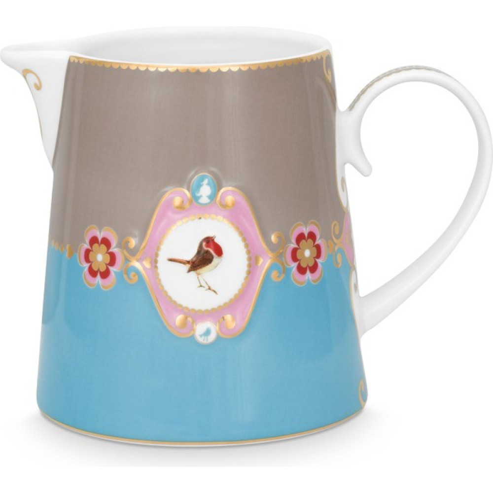 Pip Studio Love Birds Mavi/haki Madalyon Desenli Sürahi 900 ml Sürahi Fiyatı