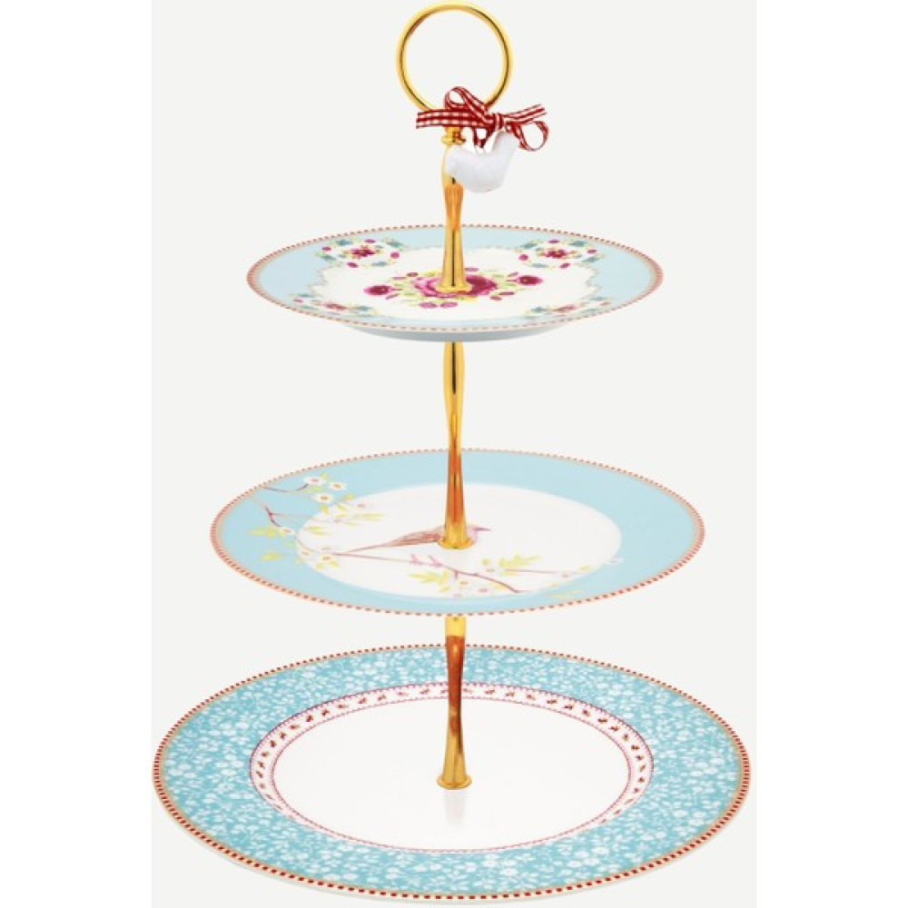Pip Studio Mavi Porselen Kek Standı 27 cm Mutfak Gereçleri Fiyatı