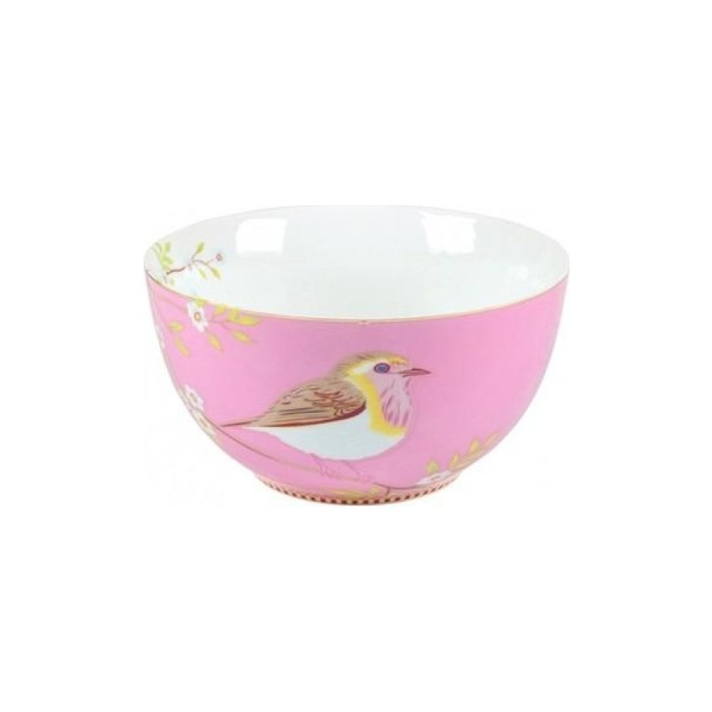 Pip Studio Pip Kuş Desenli Pembe Kase 15 cm Kase Fiyatı