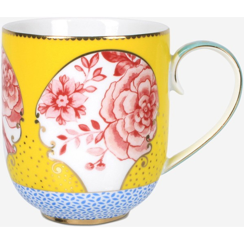 Pip Studio Royal Sarı Porselen Kupa 325 ml Fincan / Bardak / Kahve Takımı Fiyatı