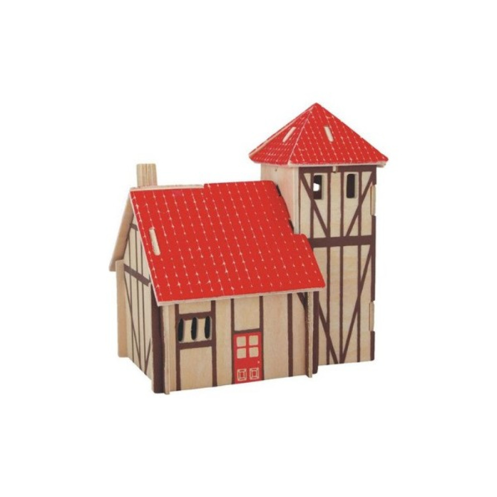 Piramigo 3D Mini Değirmen Evi Ahşap Maket Maket Fiyatı