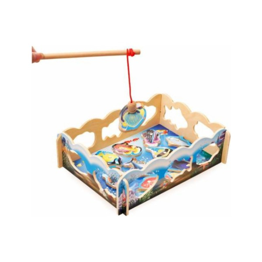 Piramigo Ahşap Bul Tak Yerleştir Ve Mıknatıslı Balık Yakalama Oyunu Happy Fishing Game Bebek Oyuncakları Fiyatı