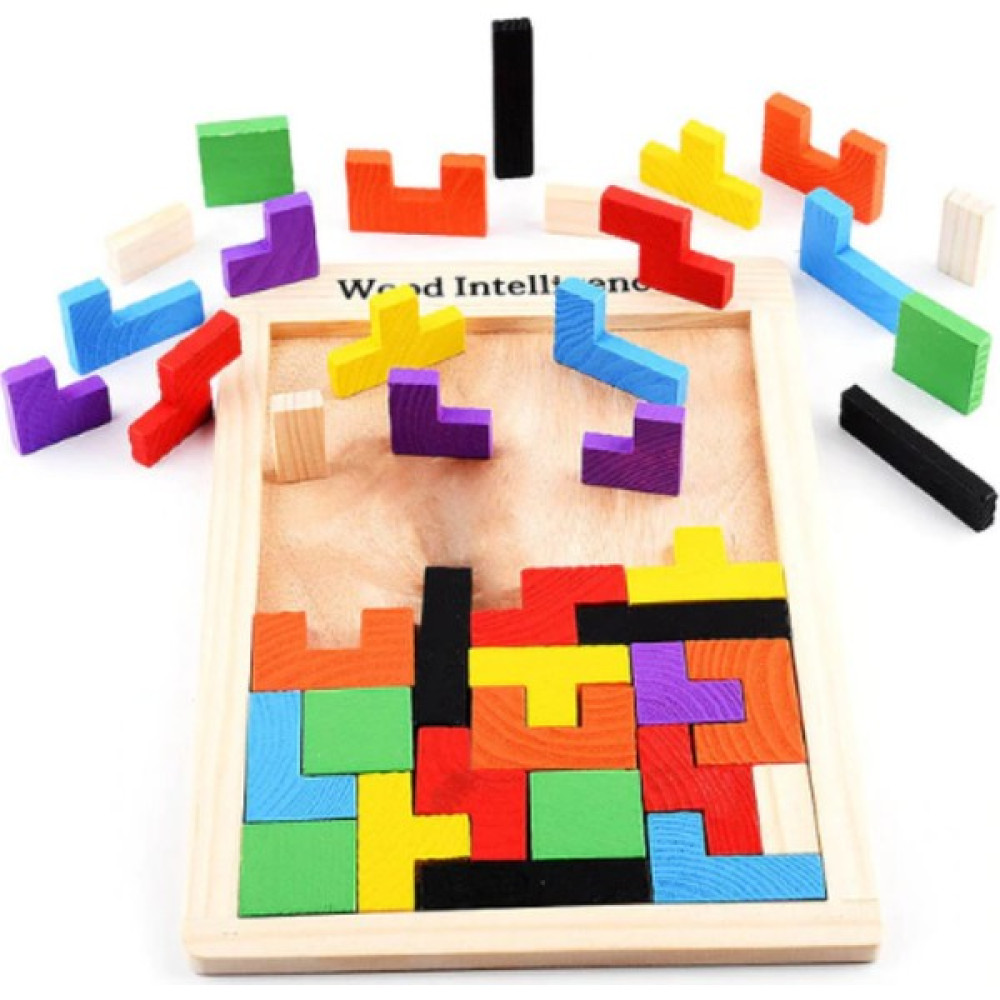 Piramigo Ahşap Tetris Blok Bebek Oyuncakları Fiyatı