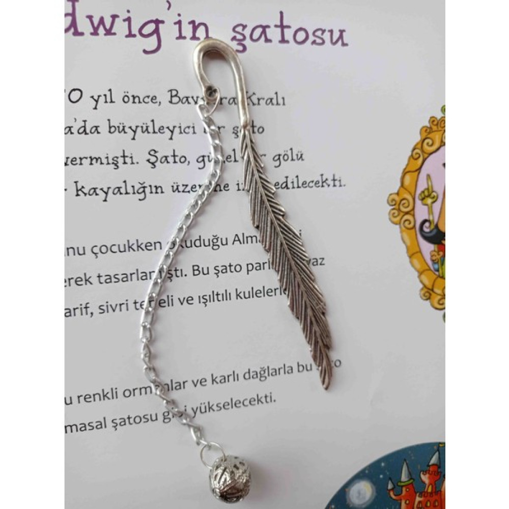 Piramigo Metal Tüy Kitap Ayracı Gümüş Kaplama Top Uçlu Defter & Kağıt Ürünleri Fiyatı