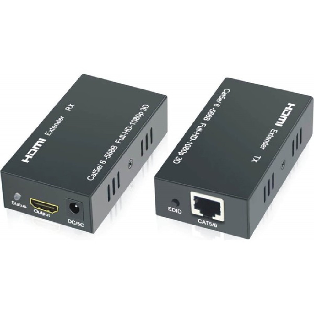 Piramittech 60 Metre CAT5E Cat6 Ethernet Lan RJ45 4K Full Hd 60 Hz HDMI Extender Mesafe Uzatıcı Bilgisayar Çevirici ve Adaptörü Fiyatı