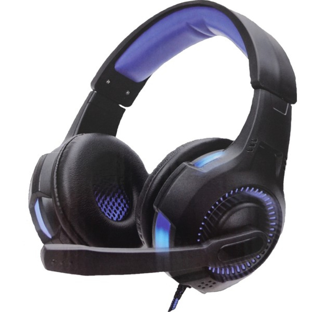 Piranha 2145 Kablolu Oyuncu Kulaklık Gaming Headset - Siyah-Mavi Kulak Üstü Kulaklık Fiyatı