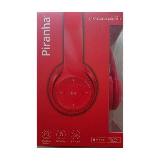 Piranha 2201 Kırmızı Bluetooth Kulaklık
