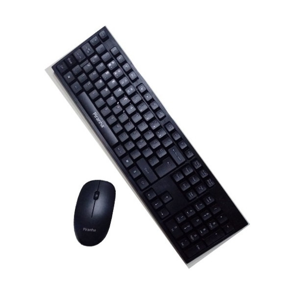 Piranha 2335 Kablosuz Klavye Mouse Set - Siyah Klavye - Mouse Fiyatı