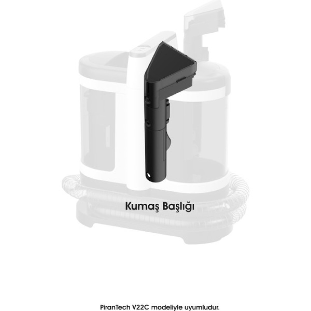 Pirantech V22C Koltuk ve Halı Yıkama Makinesi Yedek Kumaş Başlığı Halı Yıkama Makineleri Fiyatı
