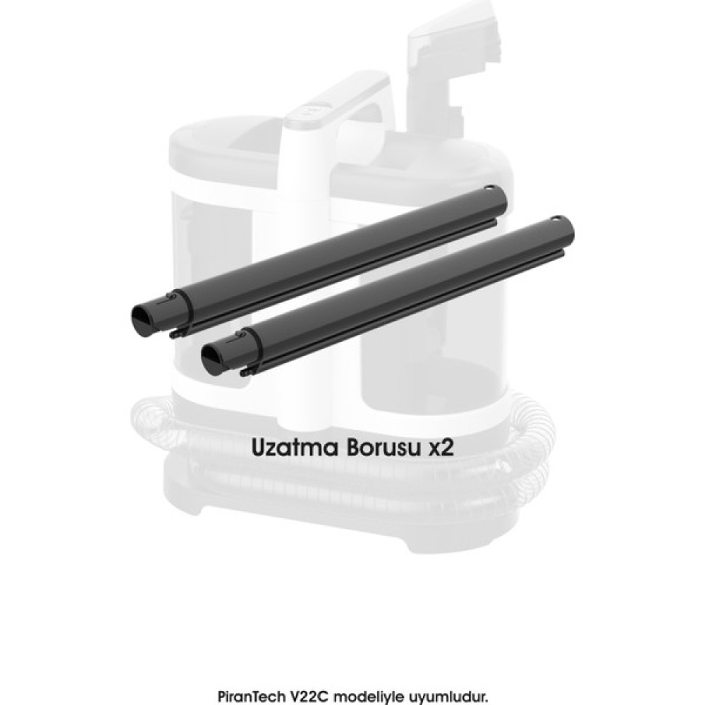 Pirantech V22C Koltuk ve Halı Yıkama Makinesi Yedek Uzatma Borusu Halı Yıkama Makineleri Fiyatı