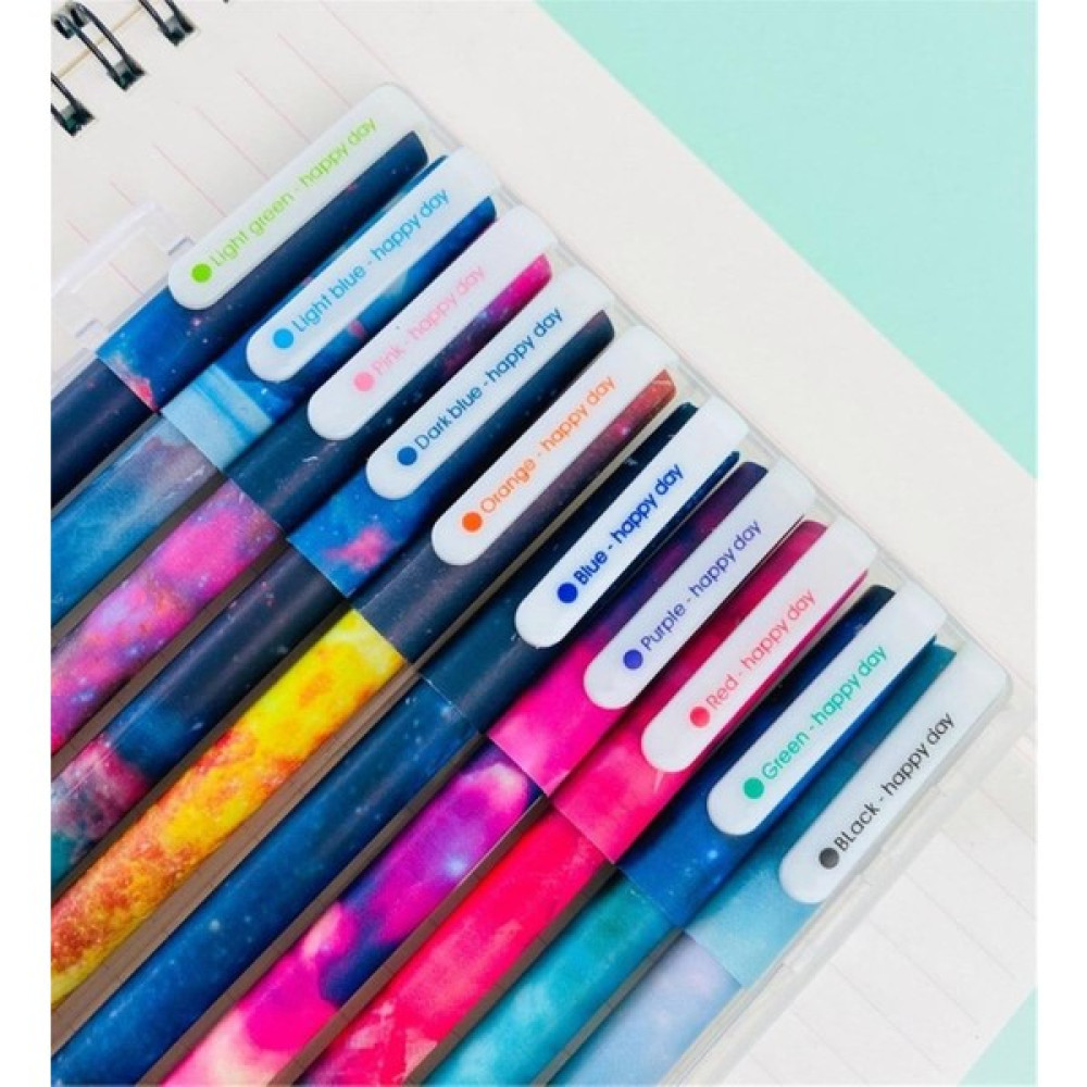 Piraye Gift Galaxy Tükenmez Kalem Seti (10'lu) Jel Mürekkepli (Roller) Kalem Fiyatı
